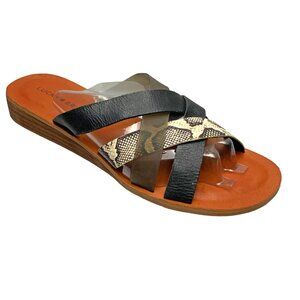 LUCKY‎ BRAND Hallisa Multi Band Slide Sandal